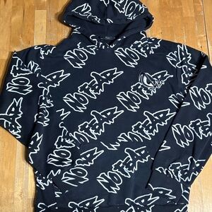 Vintage 90’s No Fear all over print Hoodie